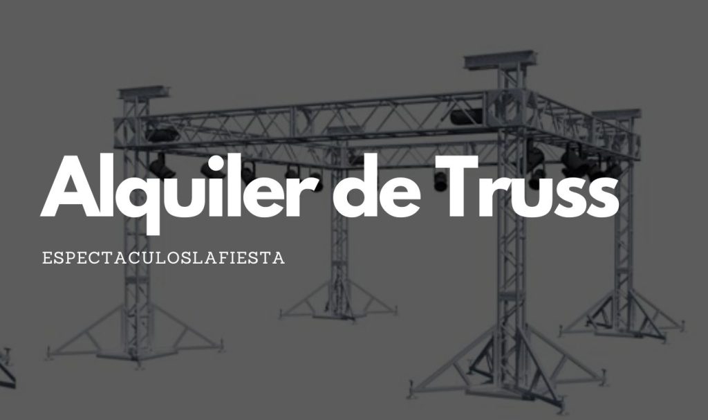 alquiler de truss en valencia